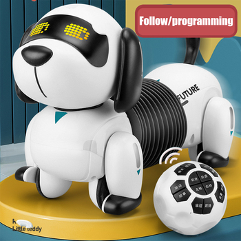 AI Intelligent Robot Dog with Voice Dialogue Programming Interaction